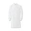 Medline ResiStat® Mens Static & Fluid-Resistant Barrier Lab Coat XS White 