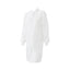 Medline ResiStat® Mens Static & Fluid-Resistant Barrier Lab Coat XS White 