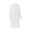 Medline ResiStat® Mens Static & Fluid-Resistant Barrier Lab Coat XS White 