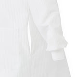 Medline ResiStat® Mens Static & Fluid-Resistant Barrier Lab Coat XS White 