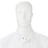 Medline ResiStat® Mens Static & Fluid-Resistant Barrier Lab Coat XS White 