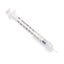 Medline Safety Diabetes Syringe with Needle and Shield - 1 mL
