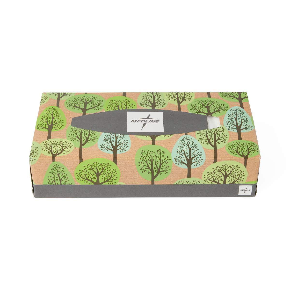 Medline Standard Facial Tissues 5.7" x 7" 40/Box 