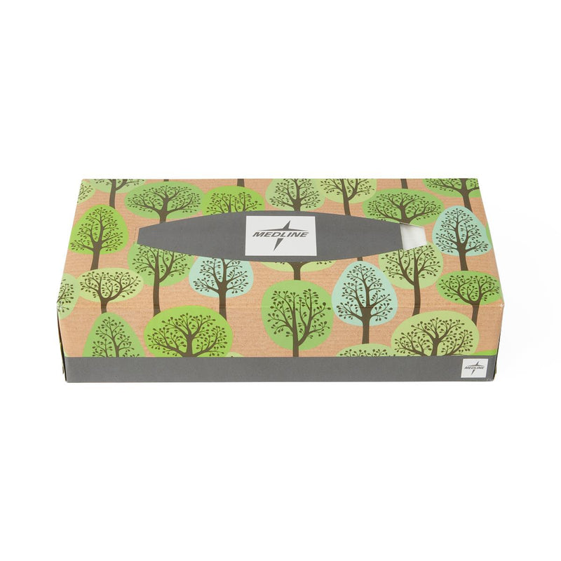 Medline Standard Facial Tissues 5.7" x 7" 40/Box 