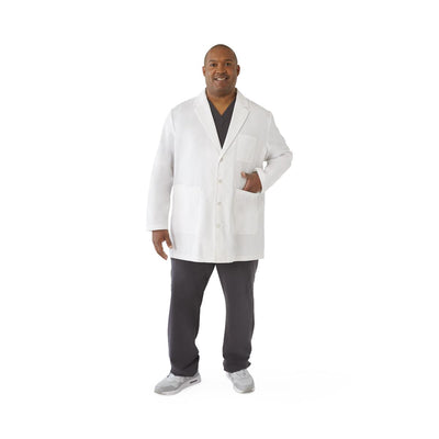 Medline Unisex Consultation-Length Labs Coats XS 