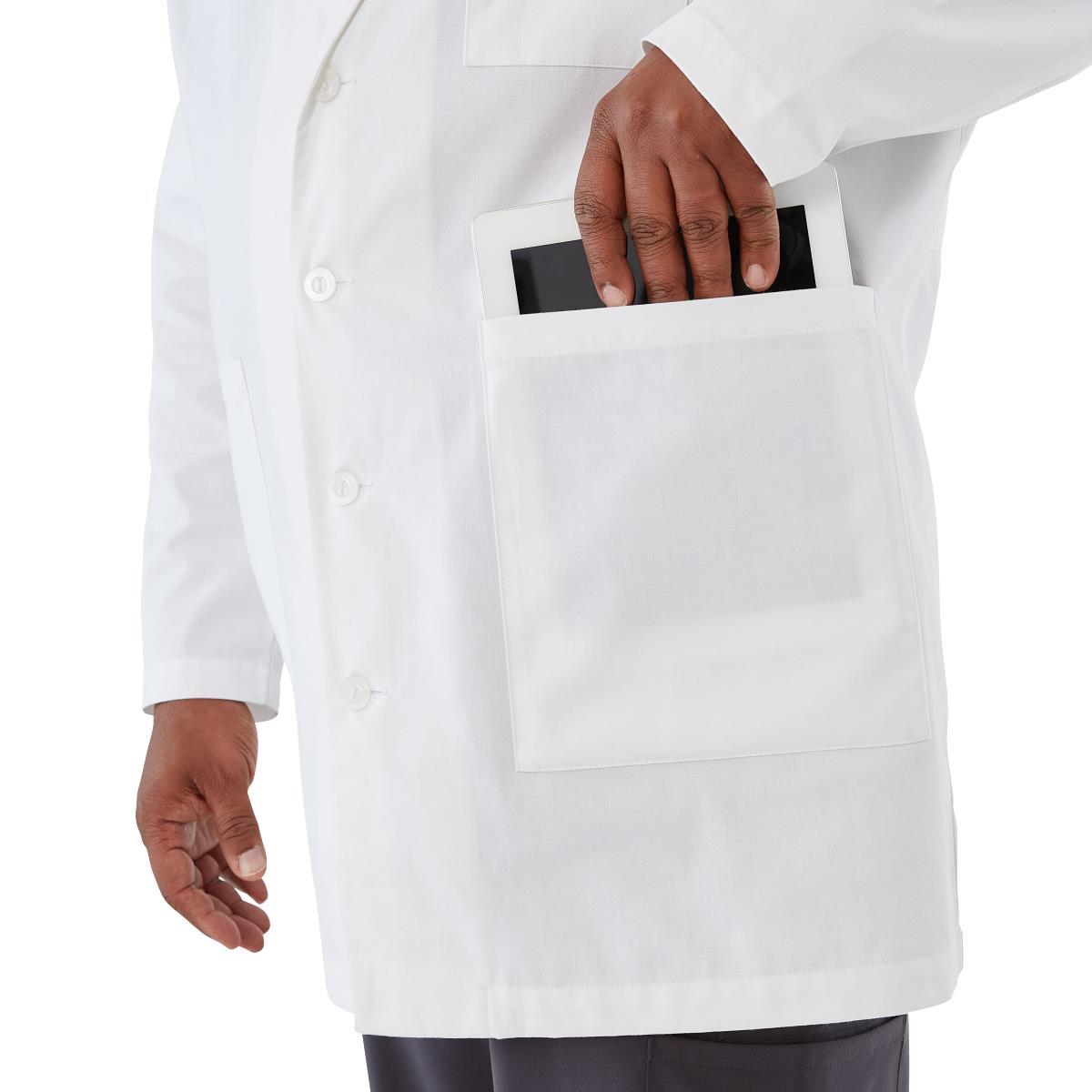 Medline Unisex Consultation-Length Labs Coats XS 