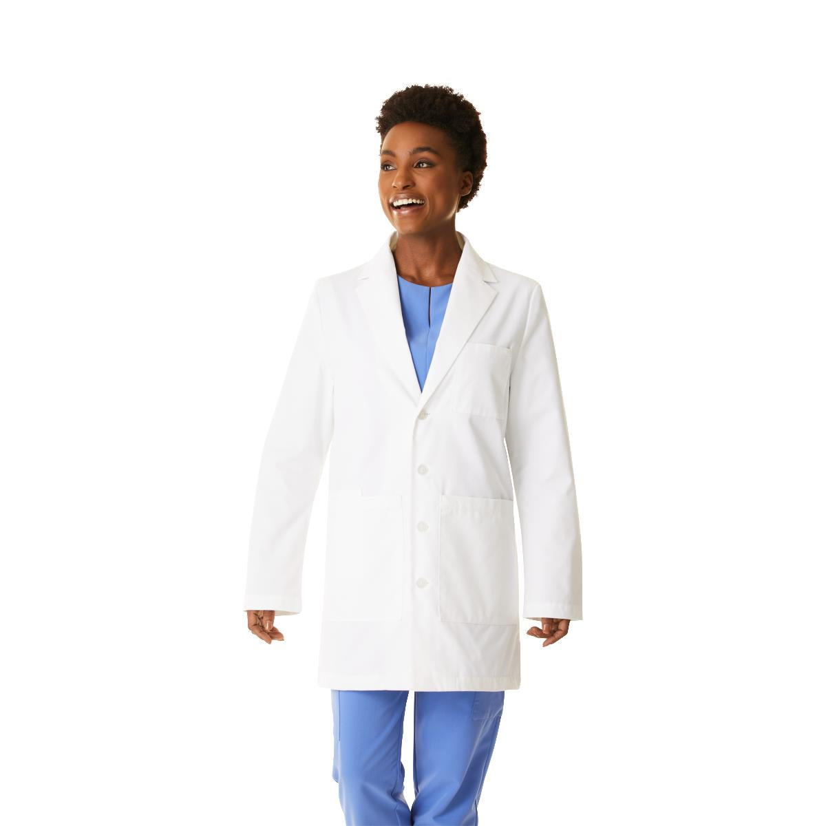 Medline Unisex Consultation-Length Labs Coats XS 
