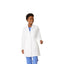 Medline Women's Staff Length 6-Pocket Lab Coats XS 