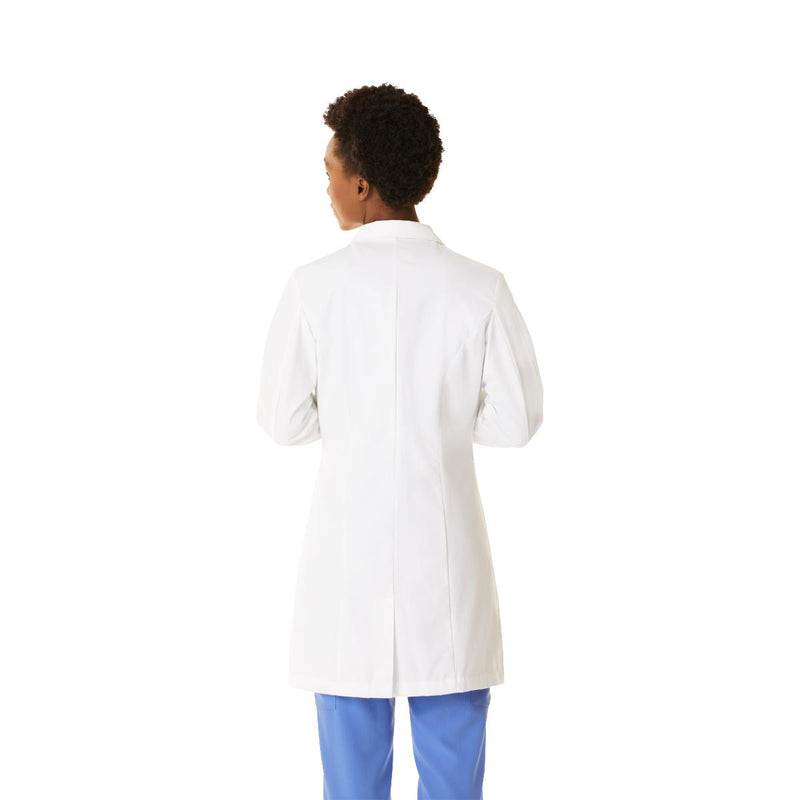 Medline Women's Staff Length 6-Pocket Lab Coats XS 