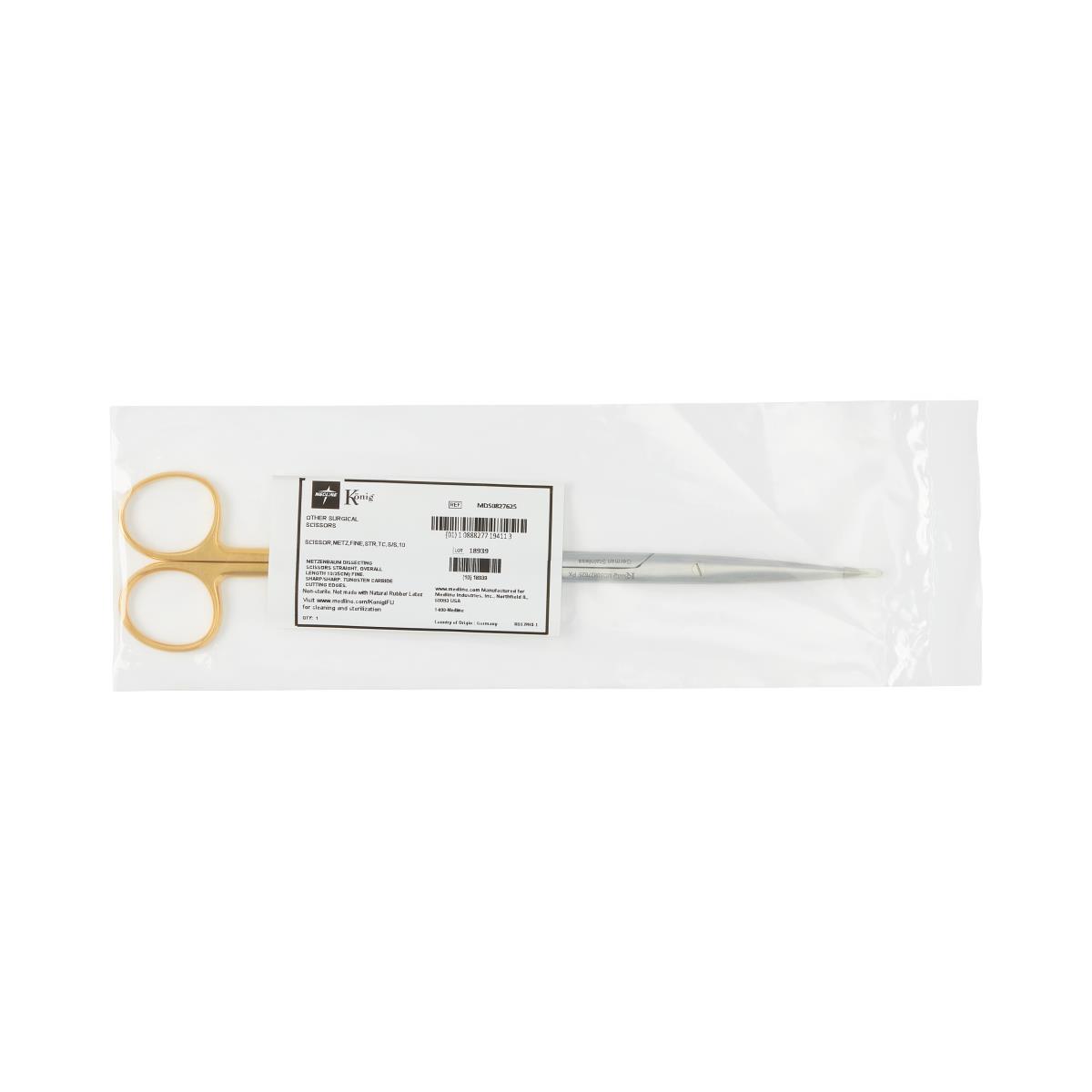 Metzenbaum Tungsten Carbide Scissors 5.5" 