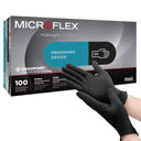 Microflex® MidKnight™ Touch 93-733 Nitrile Exam Glove S Box of 100 