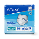 Attends® Bariatric Underwear 2XL Bag of 12 