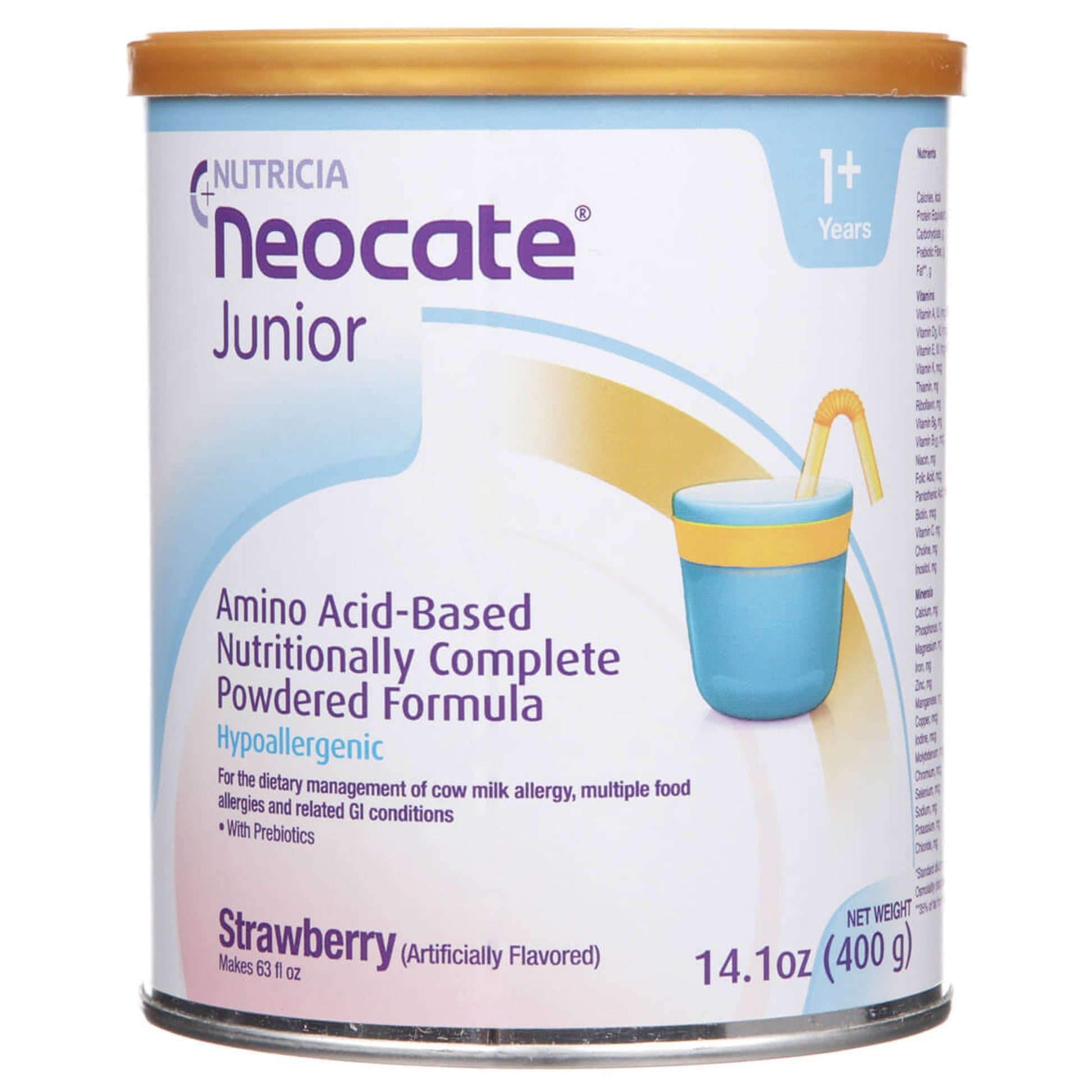 Neocate® Junior with Prebiotics Amino Acid–Based Nutritionally Complete Powdered Formula Pack of 4 