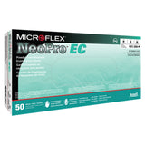 NeoPro® EC Polychloroprene Extended Cuff Length Exam Glove S Box of 50 