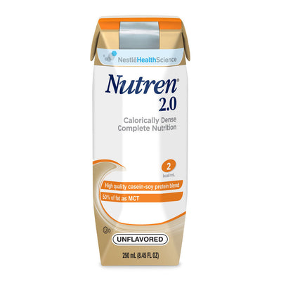 Nestle Tube Feeding Formula Nutren Unflavored Liquid 250 mL Nutren 1.5 Case of 24