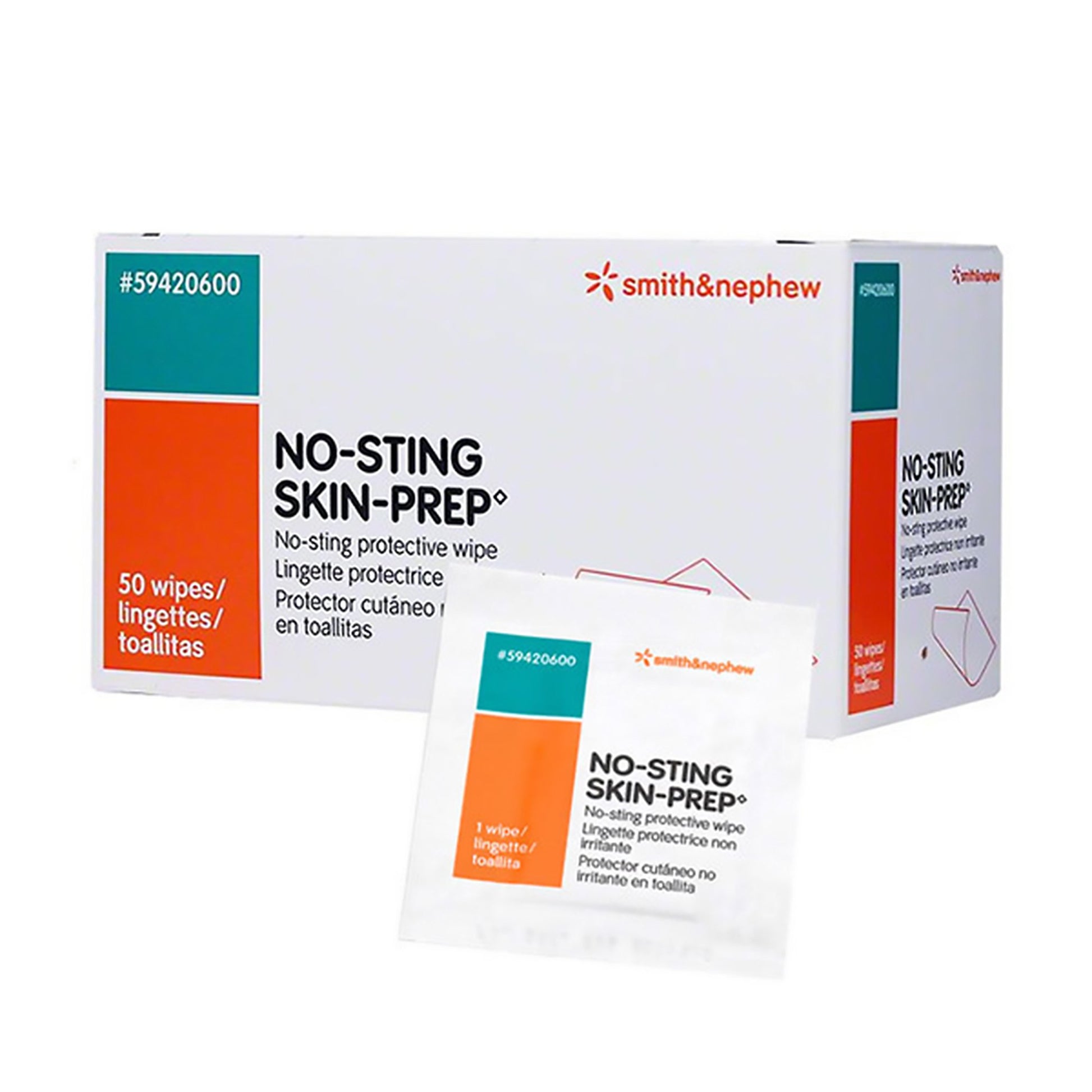 No-Sting Skin-Prep™ Prep Pad Case of 50 