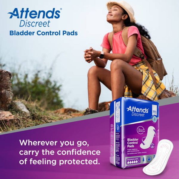 Attends® Discreet Women's Bladder Control Pads