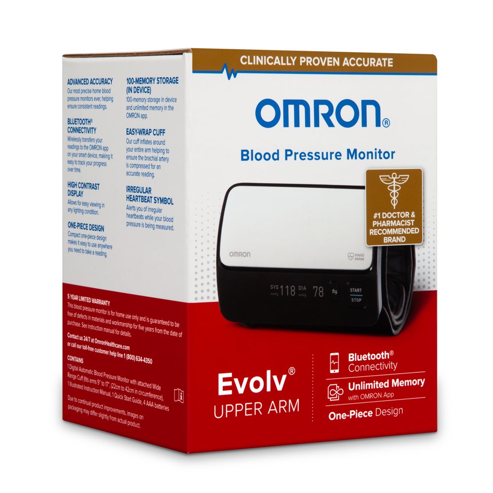 Omron Evolv Automatic Digital Blood Pressure Monitor 