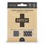 Patch™ Adhesive Strip with Charcoal Black 3/4" x 3" Case of 24