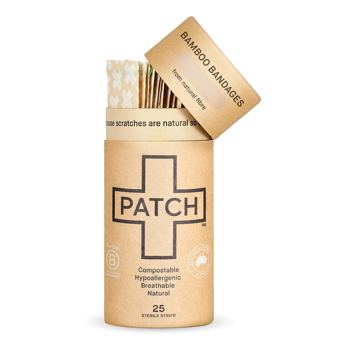Patch™ Tan Adhesive Strip Tan 3/4" x 3" 1 Each