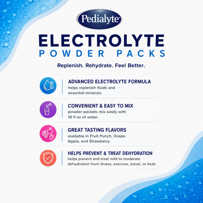 Pedialyte® Electrolyte Powder Packs