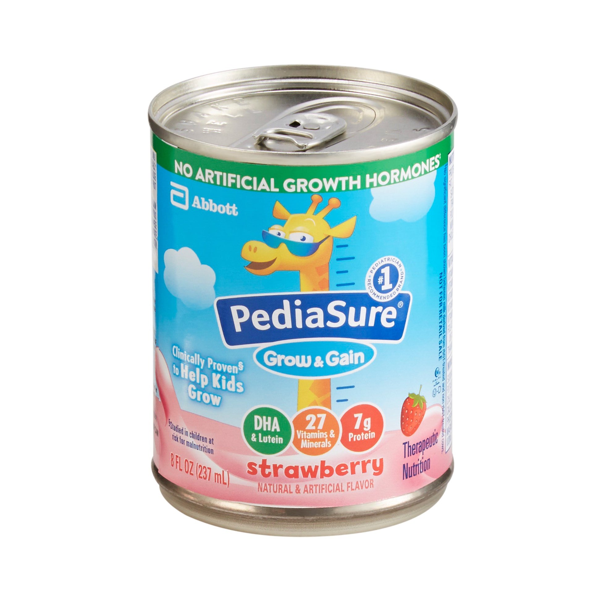 PediaSure® Grow & Gain Therapeutic Nutrition Strawberry Can 1 Each