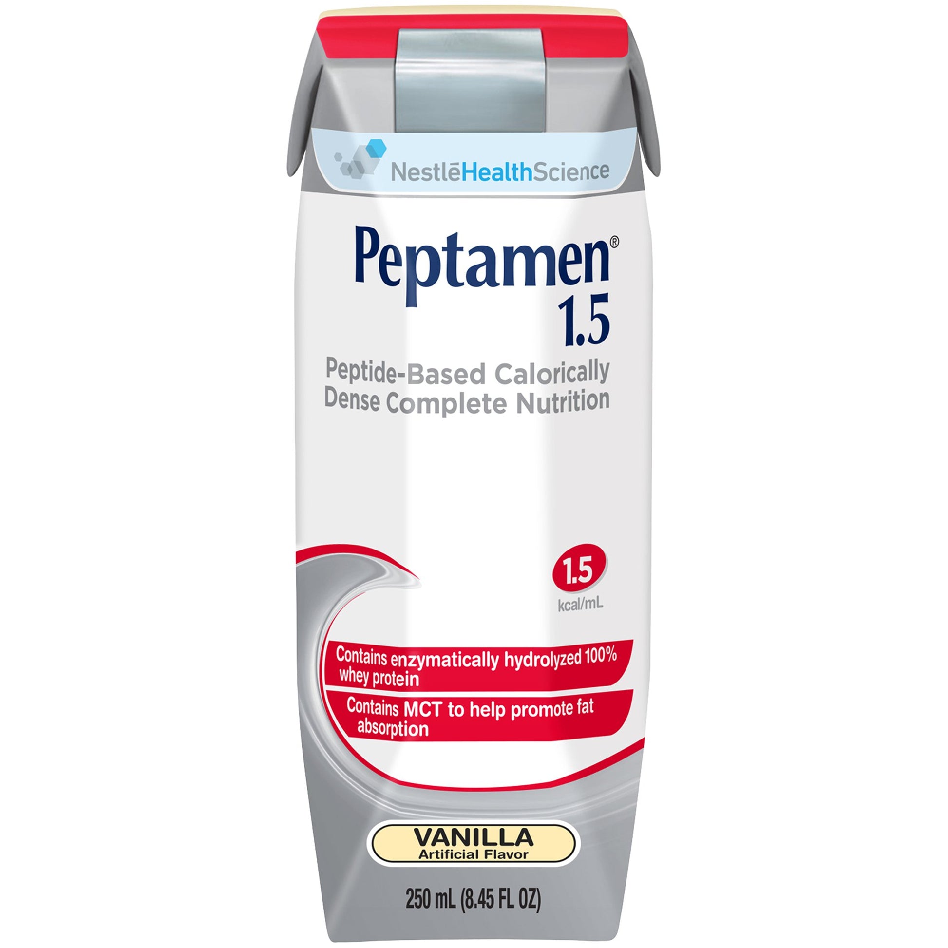 Peptamen® 1.5 Peptide-Based Calorically Dense Complete Nutrition Vanilla 