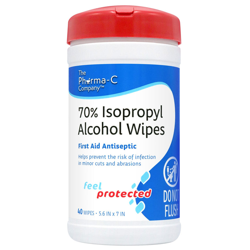 Pharma-C-Wipes® Isopropyl Alcohol Antiseptic Case of 6 