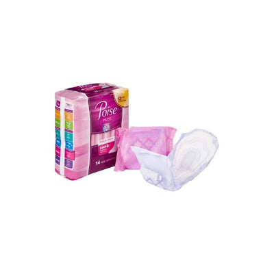 Poise Heavy Bladder Control Pads 3 x 11 Inch Length Case of 84 