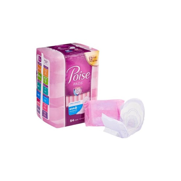 Poise Heavy Bladder Control Pads 3 x 11 Inch Length Case of 84 