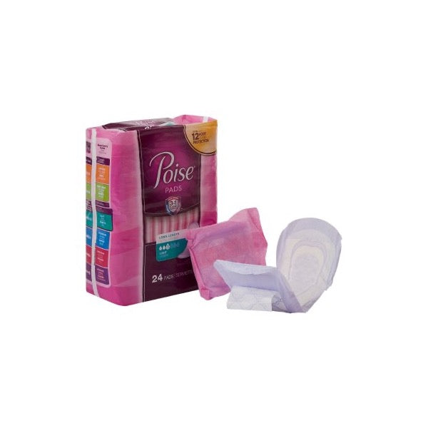 Poise Light Bladder Control Pads 8-1/2 Inch Length Case of 264 