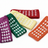 Posey® Double Tread Slipper Socks Green Standard 1 Pair