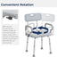 PreserveTech 360 Swivel Bath Chair 