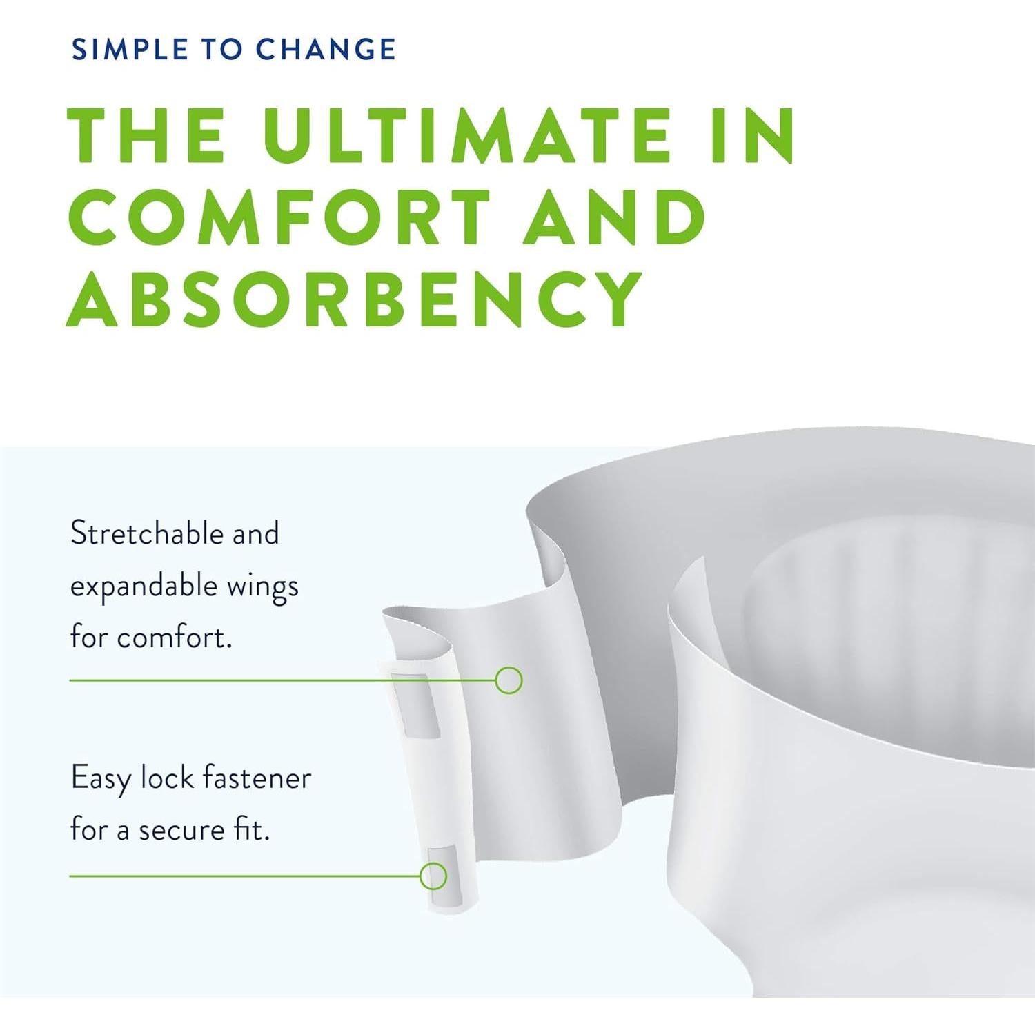 Prevail Bariatric Briefs Size A Bag of 12 