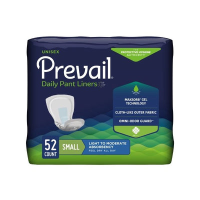 Prevail Daily Pant Liners 12-1/2 Inch Length 1 Bag 