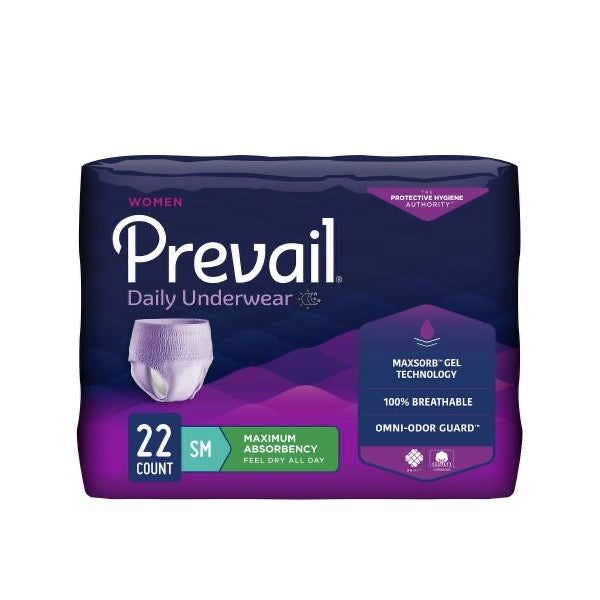 Prevail Daily Underwear Small Bag of 22 