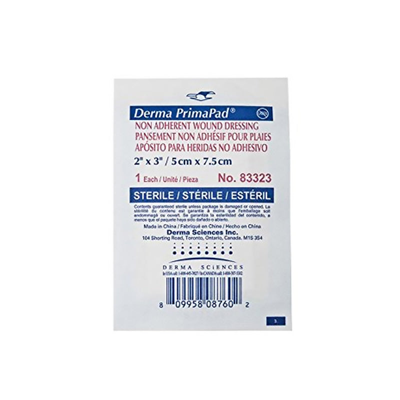 Primapad Non-Adherent Dressing Case of 100 
