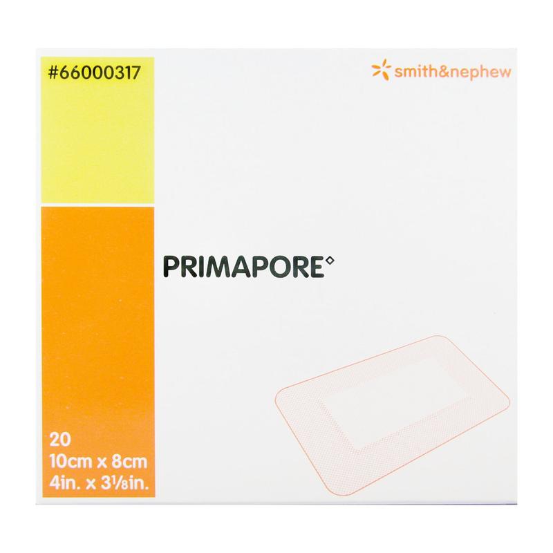Primapore Adhesive Dressing White 3-1/8" x 4" 1 Each