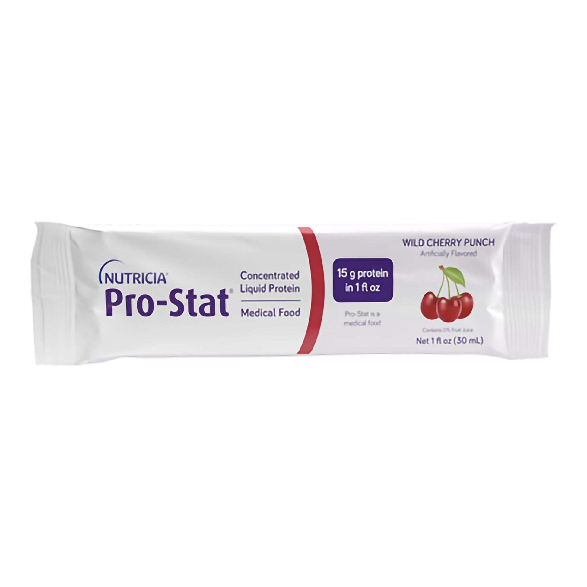 Pro-Stat® Wild Cherry Punch Concentrated Liquid Protein Medical Food Individual Packet 1 Each 