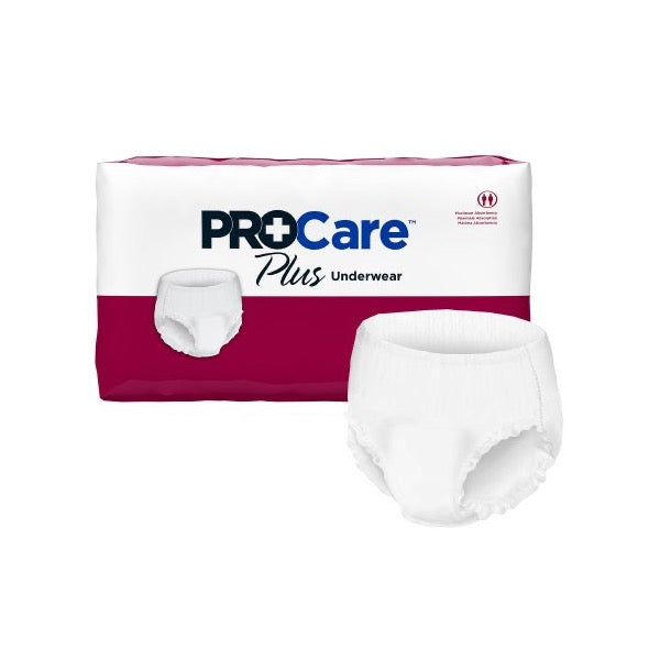 ProCare Plus Breathable Adult Briefs Medium Bag of 25 