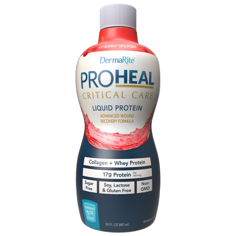 ProHeal™ Critical Care Cherry Splash Liquid Protein Wound Recovery Formula Pack of 4 