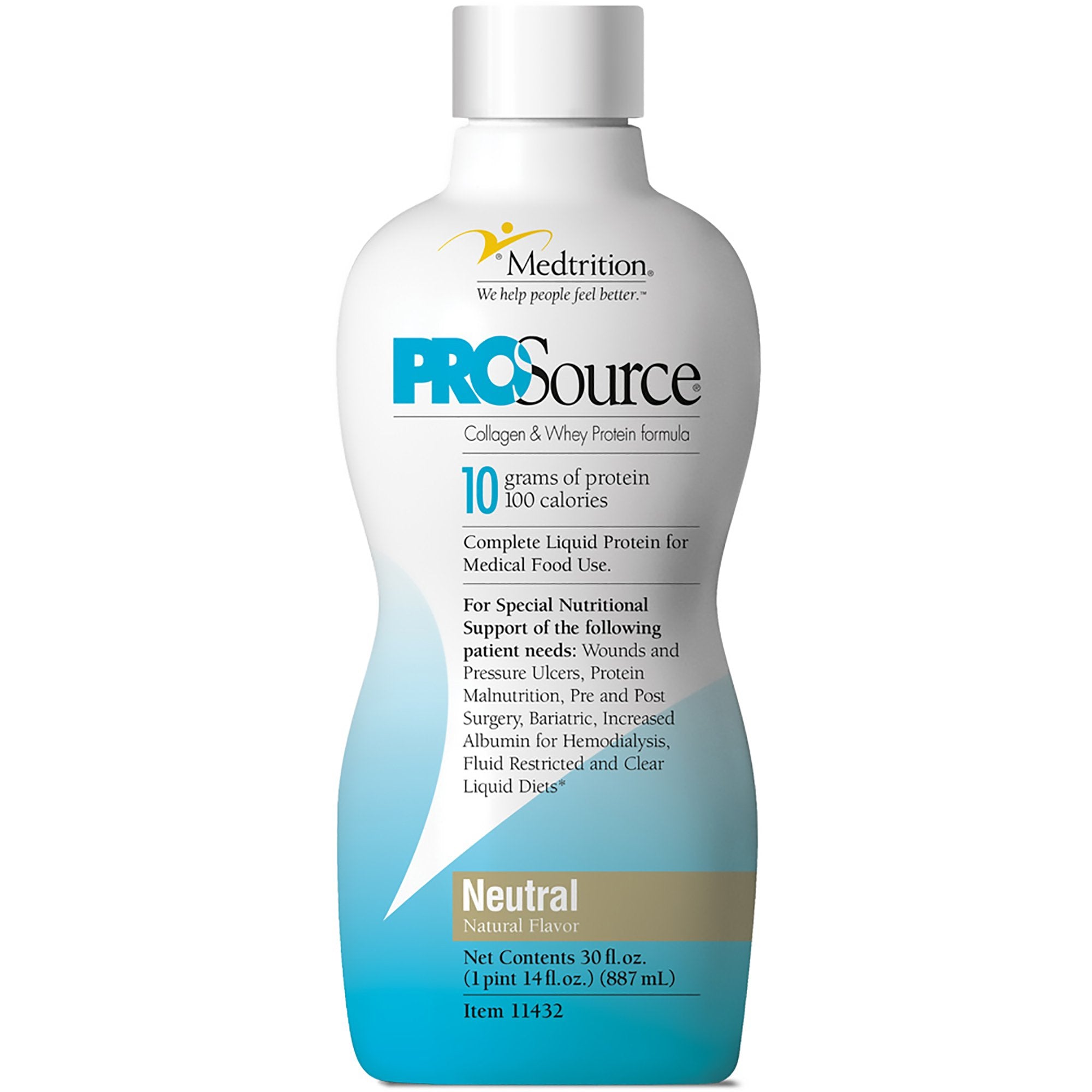 ProSource™ Collagen and Whey Protein Formula, 30-ounce Bottle
