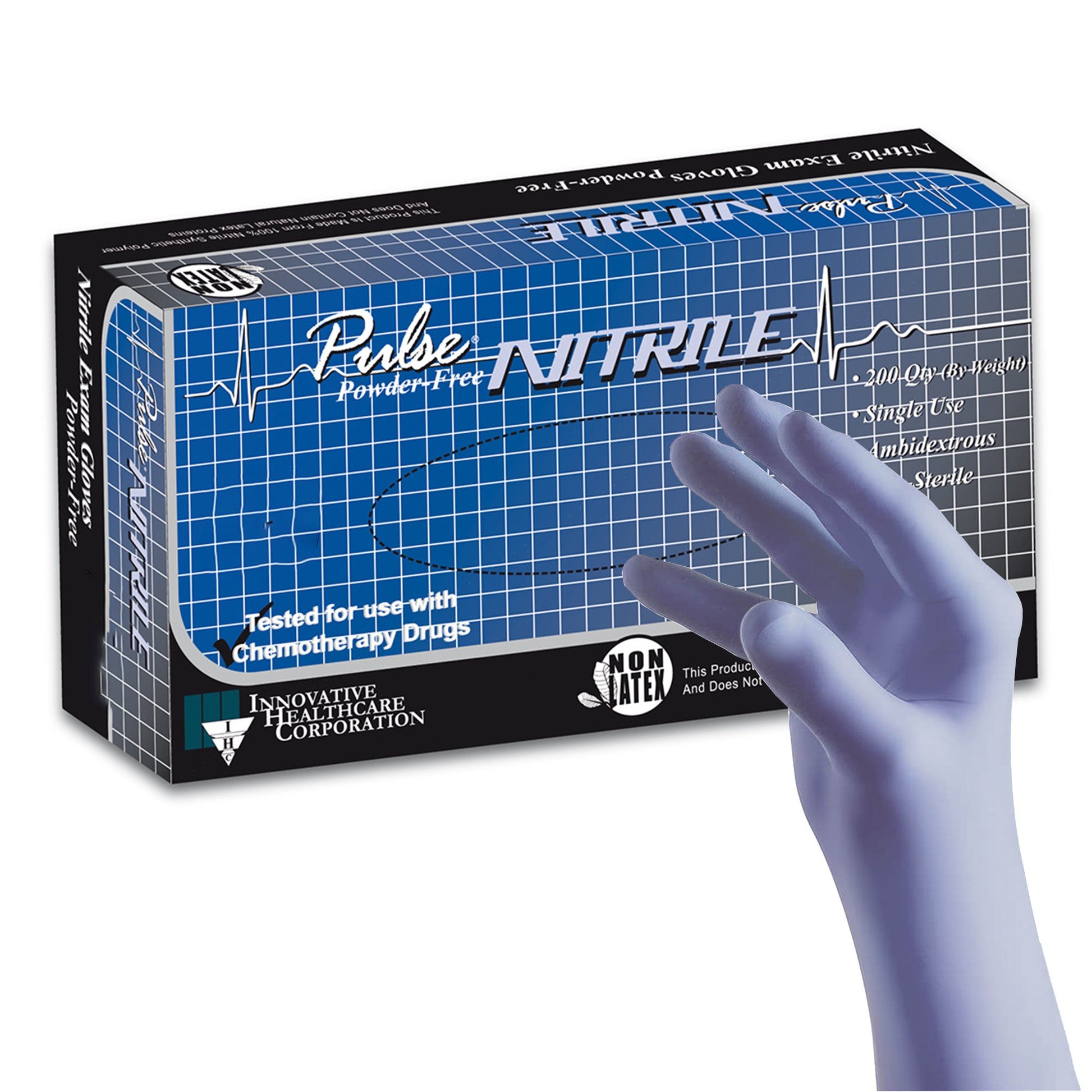 Pulse® Nitrile Exam Glove XS Case of 2000 
