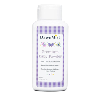 DawnMist® Pure Corn Starch Baby Powder