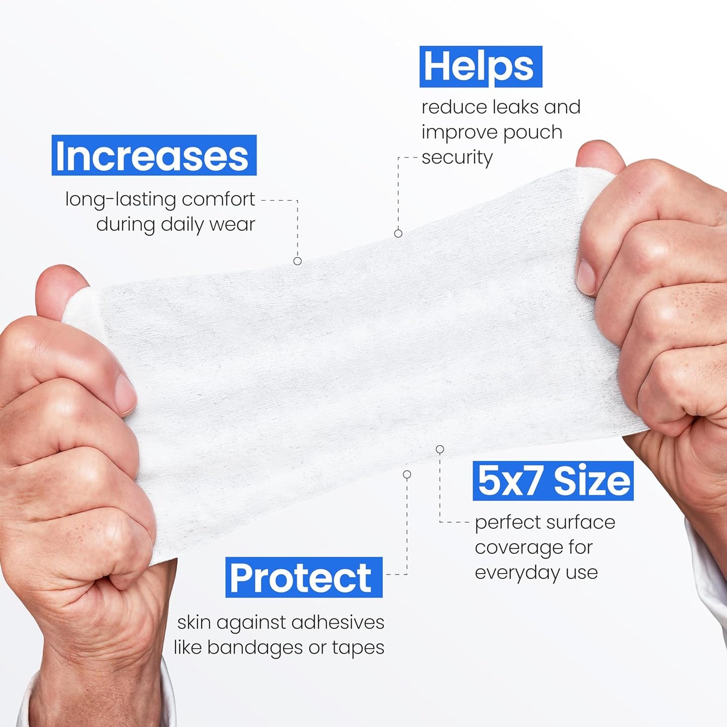 Safe N Simple No-Sting Skin Barrier Wipe Case of 600 