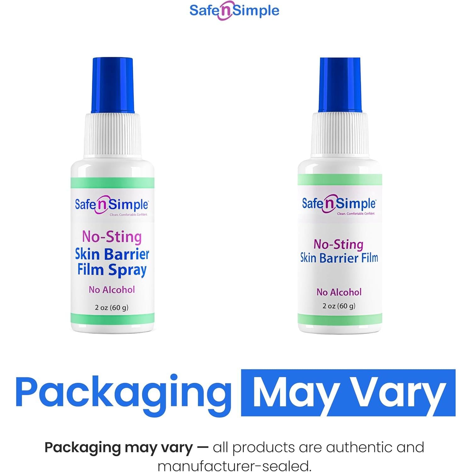 Safe n Simple™ Skin Barrier Film Spray Bottle 1 Each 
