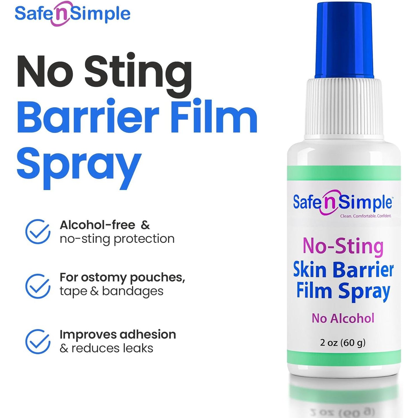 Safe n Simple™ Skin Barrier Film Spray Bottle 1 Each 