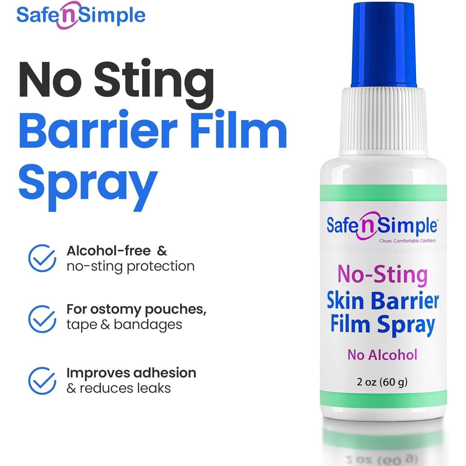 Safe n Simple™ Skin Barrier Film Spray Bottle 1 Each 