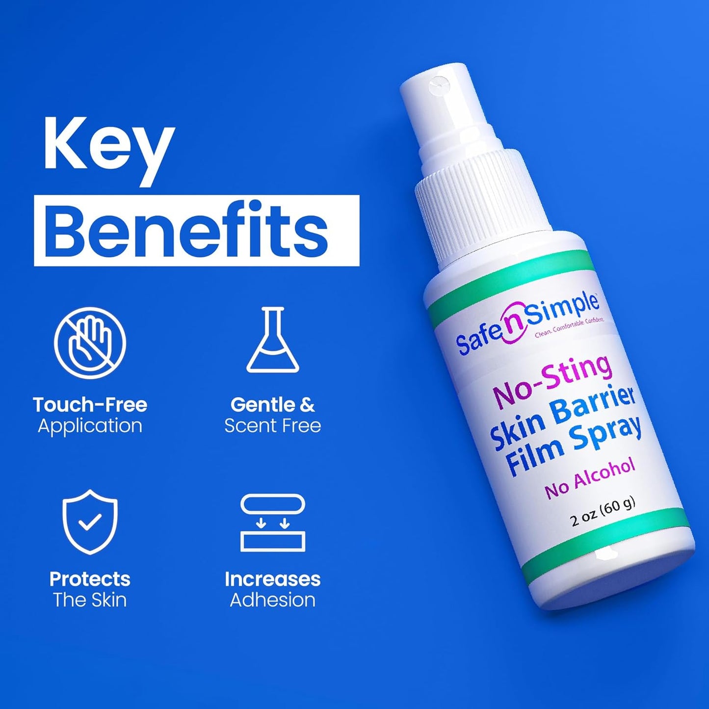 Safe n Simple™ Skin Barrier Film Spray Bottle 1 Each 