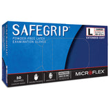 SafeGrip® Latex Extended Cuff Length Exam Glove M Box of 50 